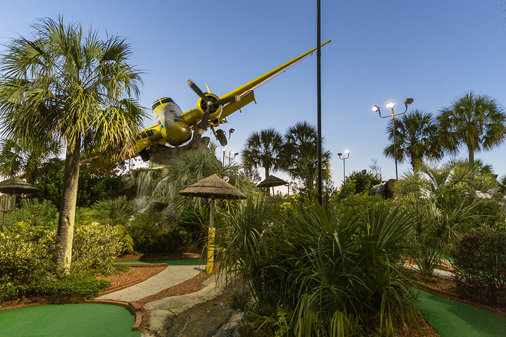 mini golf course in north myrtle beach