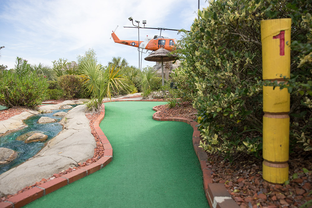 mini golf course